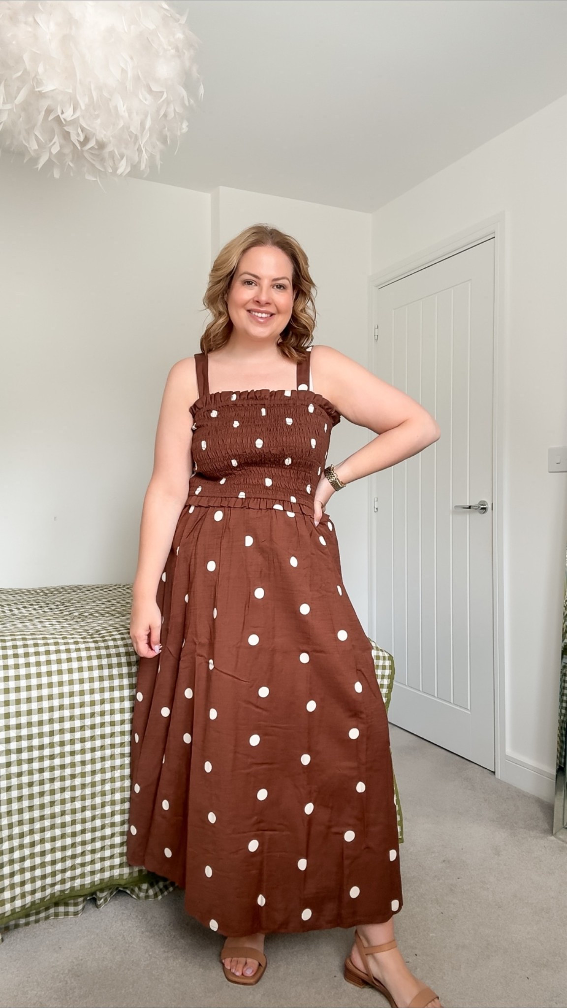 brown dress summer ROVE Linen Summer Dress main image 0
