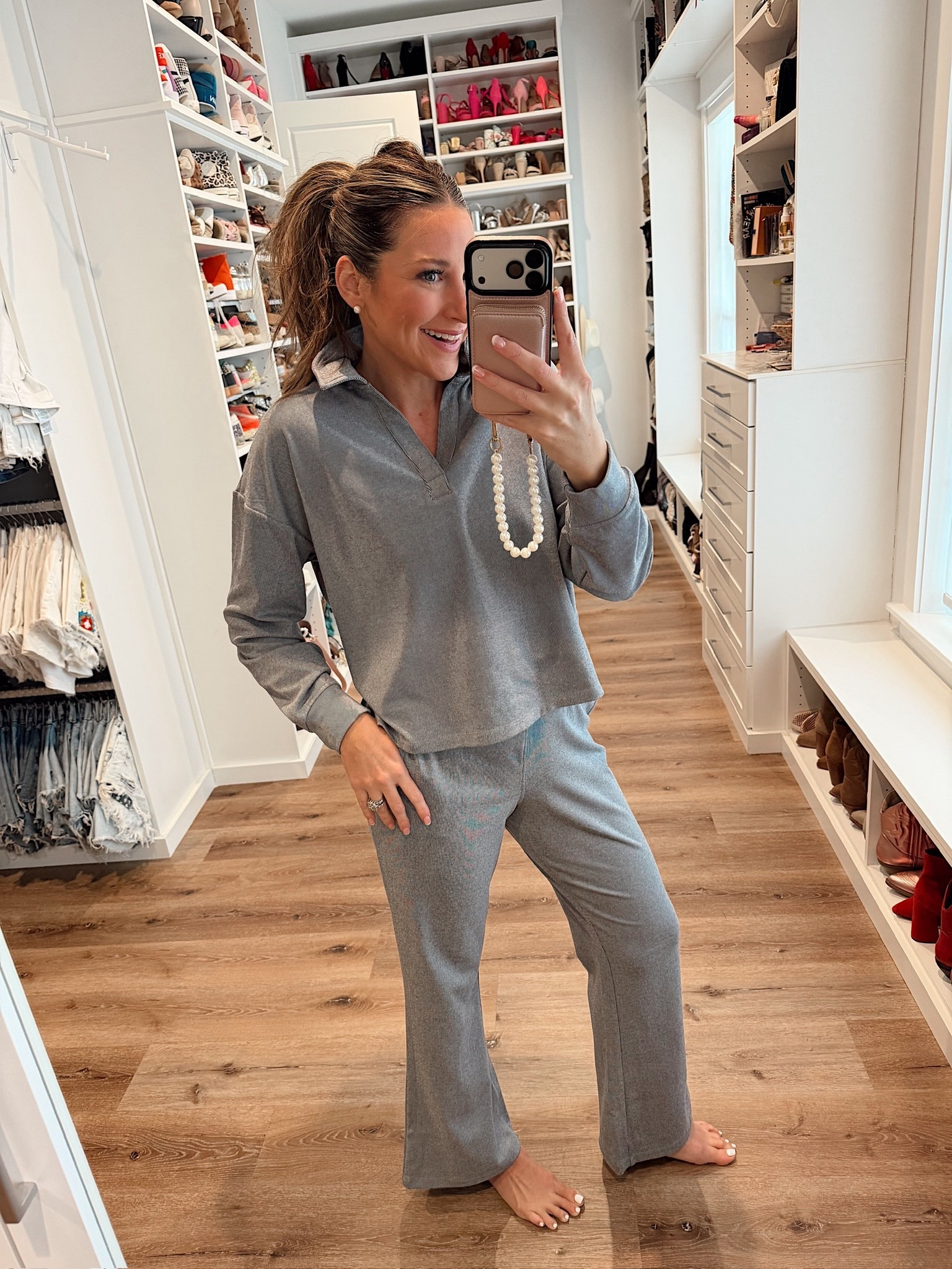 Today’s comfy ootd! In a small top and pants from Walmart - fits tts.

#LTKFindsUnder50 #LTKootd #LTKmomlife