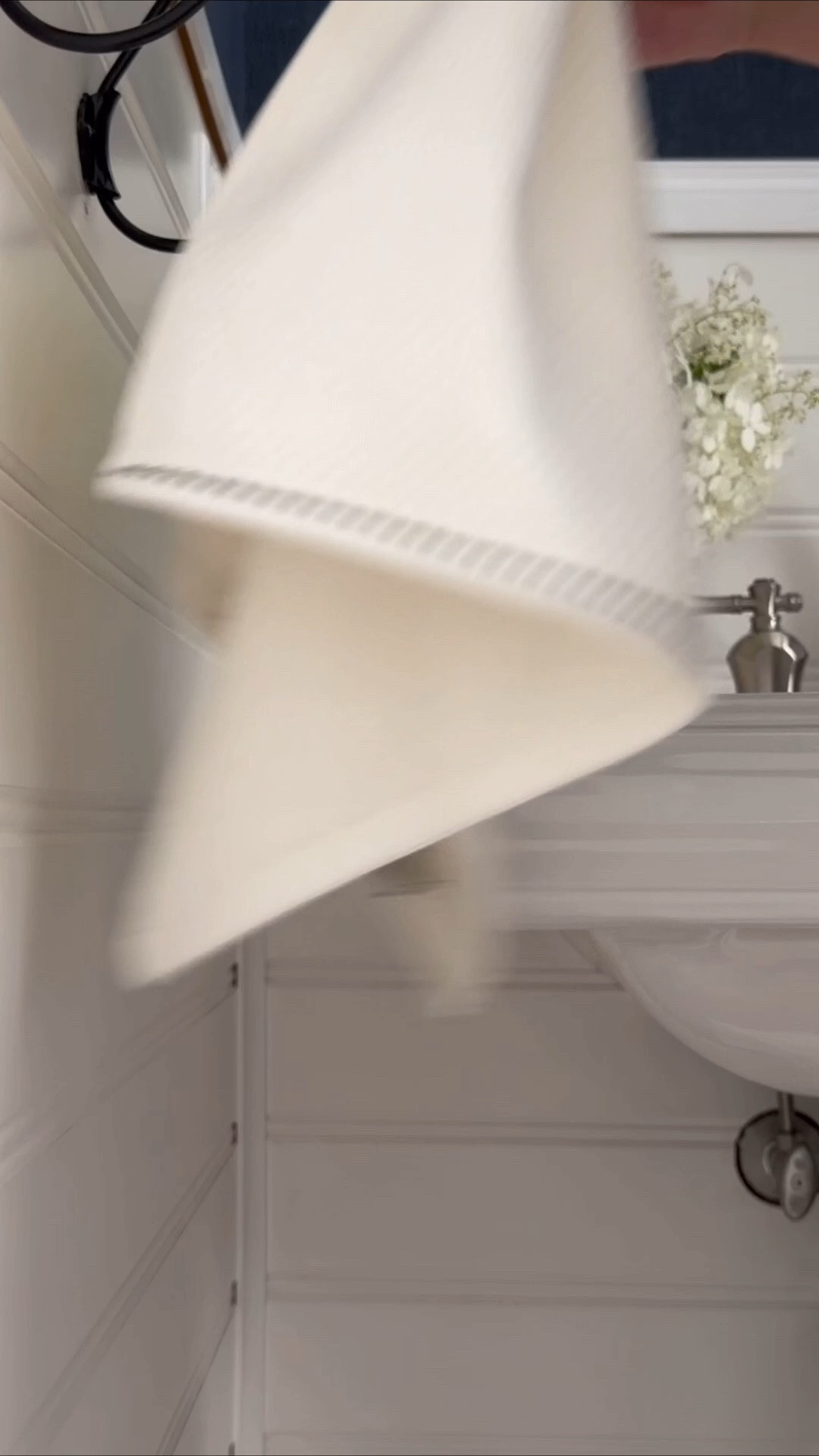 Added these Hearth & Hand towels to our downstairs bathroom. They are very soft and the subtle green stripe is very pretty.

#LTKdayinmylife #LTKHome #LTKSeasonal
