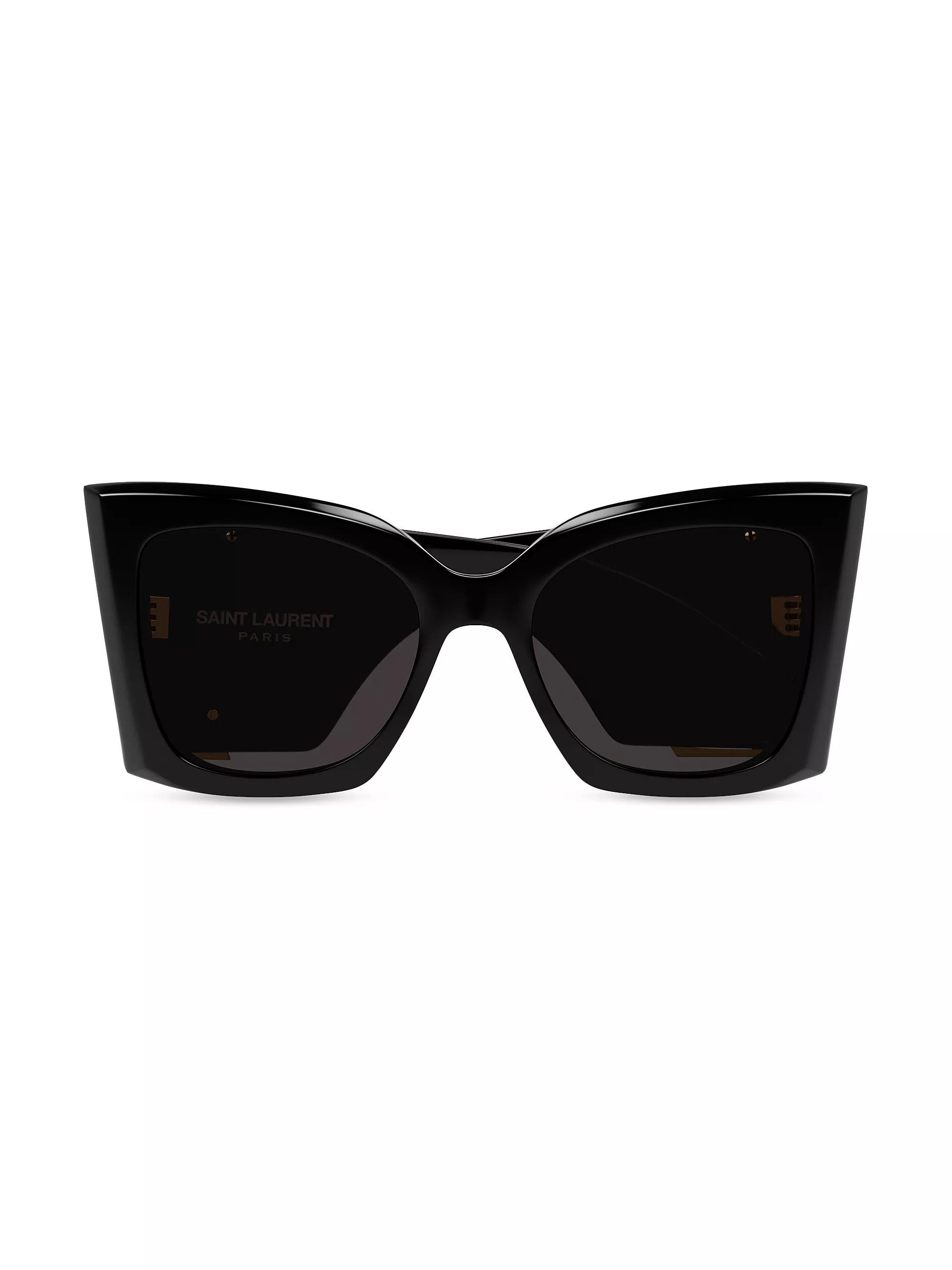 Monogram Acetate 54MM Blaze Rectangular Sunglasses | Saks Fifth Avenue