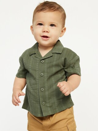 Short-Sleeve Camp Shirt for Baby | Old Navy (CA)