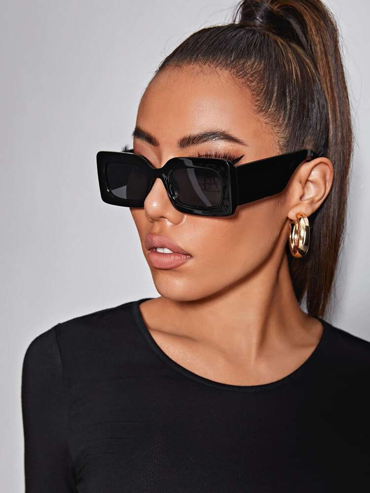 Acrylic Frame Fashion Glasses | SHEIN