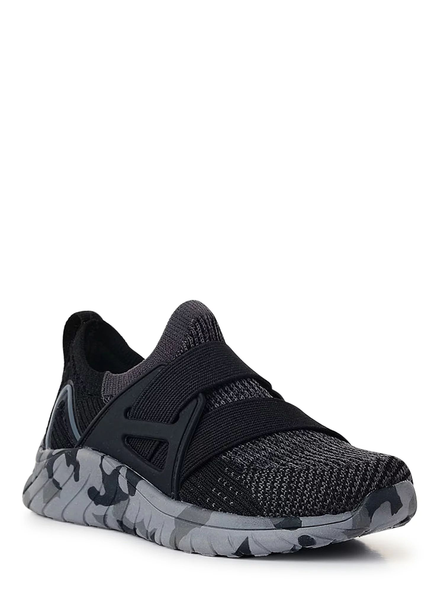 Athletic Works Toddler Boys Knit Cage Athletic Sneakers, Sizes 7-12 | Walmart (US)