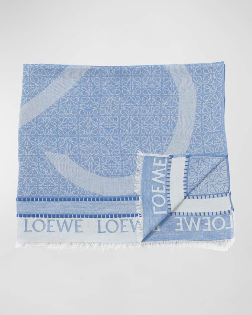 Big Anagram Cotton Pareo | Neiman Marcus