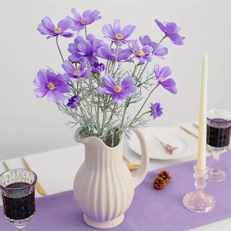 9 Heads Artificial Flowers Home Decor Coreopsis Silk Flower - Temu | Temu Affiliate Program