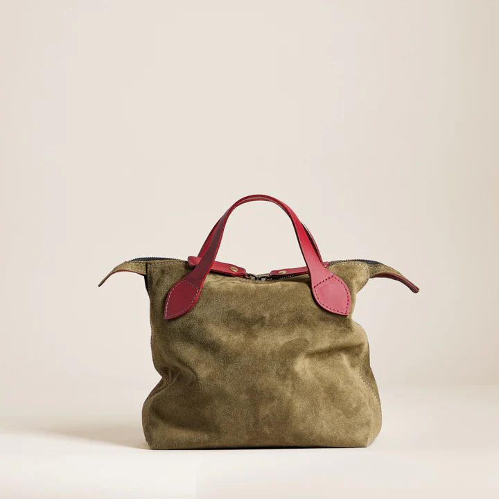 Small Charlie - Suede Olive | Parker Thatch