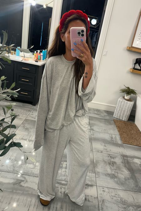 Elevated and extremely cozy pajamas- size small 