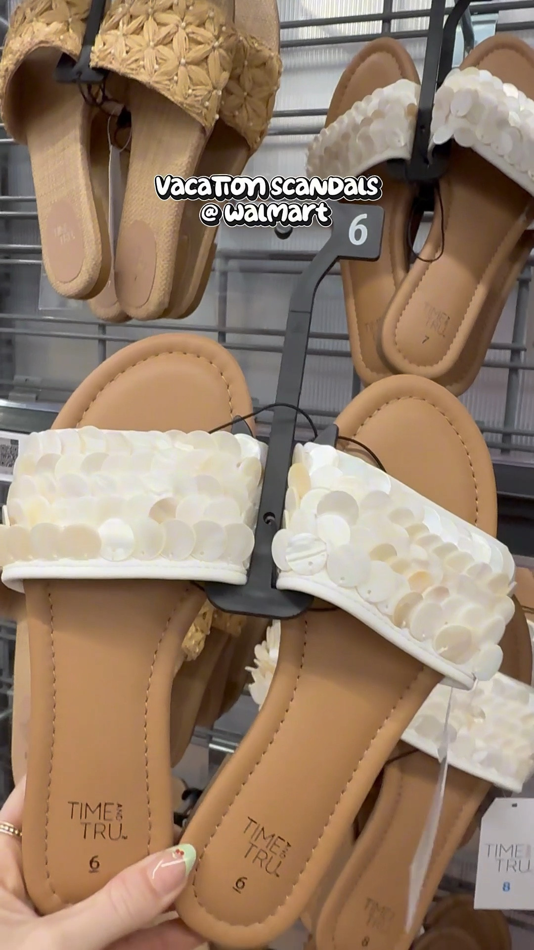 The must have shell pearl sandals at Walmart, less than $25!

#LTKTravel #LTKootd #LTKSeasonal