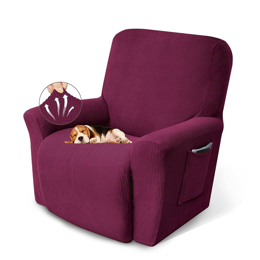 KEKUOU Recliner Chair Covers Lazy Boy Recliner Covers Stretch Couch Cover Slipcovers 1 Piece Furn... | Amazon (US)