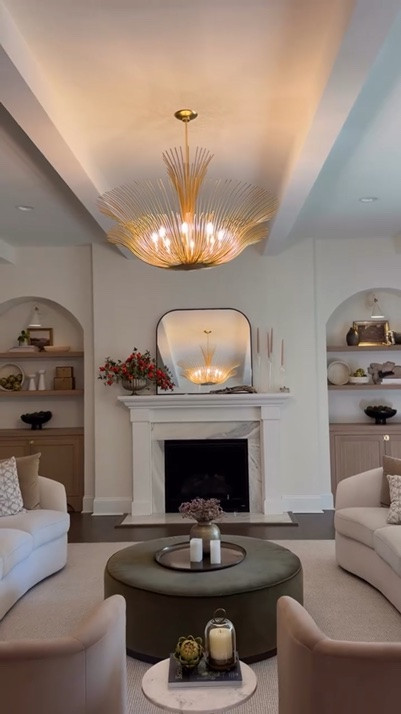 The chandelier is finally here, and honestly… this entire room design started with this one piece.

I’ve always believed that a cozy, elevated home doesn’t come from copying trends — it comes from creating a feeling. The second I saw this chandelier, I pictured a moodier sitting room with layered textures, warm tones, soft lighting, and spaces that feel lived in and inviting.

This account is where I share all of it:
• cozy home inspiration
• affordable home finds
• room transformations
• styling ideas
• design decisions behind the scenes
• creating a beautiful home on a real-life budget

I’m an interior designer, mom, and home creator sharing the process of turning a house into a home one room at a time.

#ad #Wayfair #WayfairCreator #WayfairElevate #HomeDecor @wayfair @visualcomfort