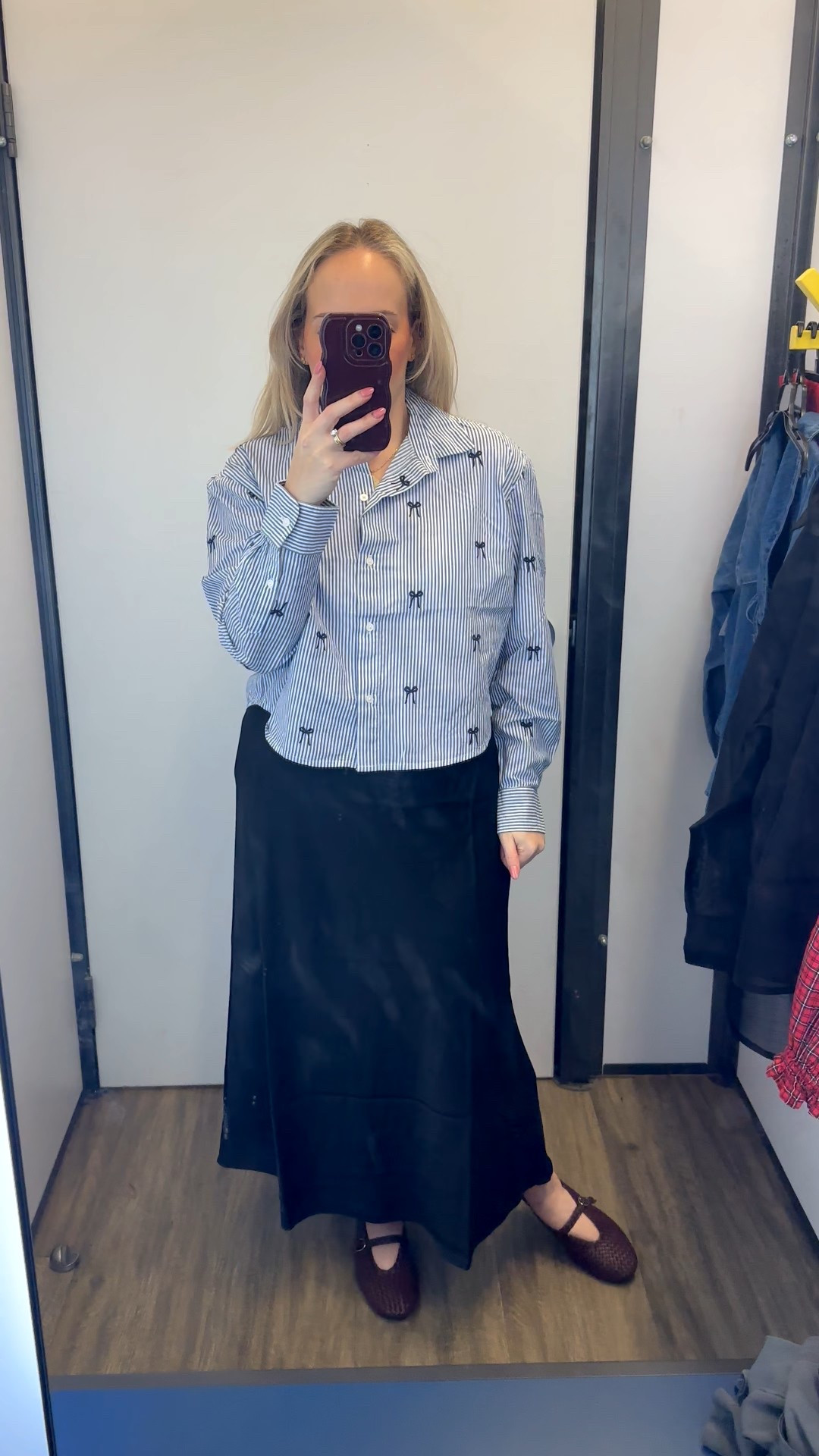 Silk maxi skirt 

#LTKootd #LTKgrwm #LTKSeasonal