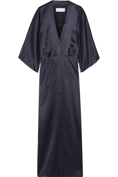 Silk-satin kimono jacket | NET-A-PORTER (US)