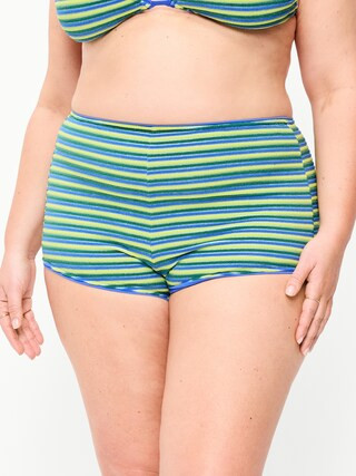 High-Waisted Shortie Swim Bottoms | Old Navy (US)