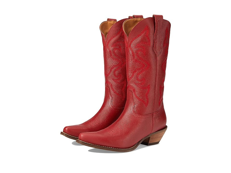 Dingo Out West Cowboy Women's Boots Red Smooth : 9 B - Medium, Leather | Zappos