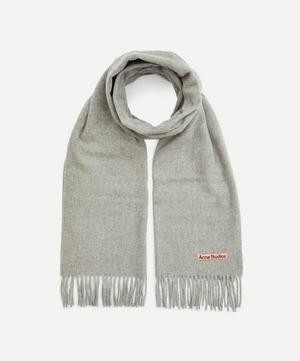 Narrow Fringe Wool Scarf | Liberty London (UK)