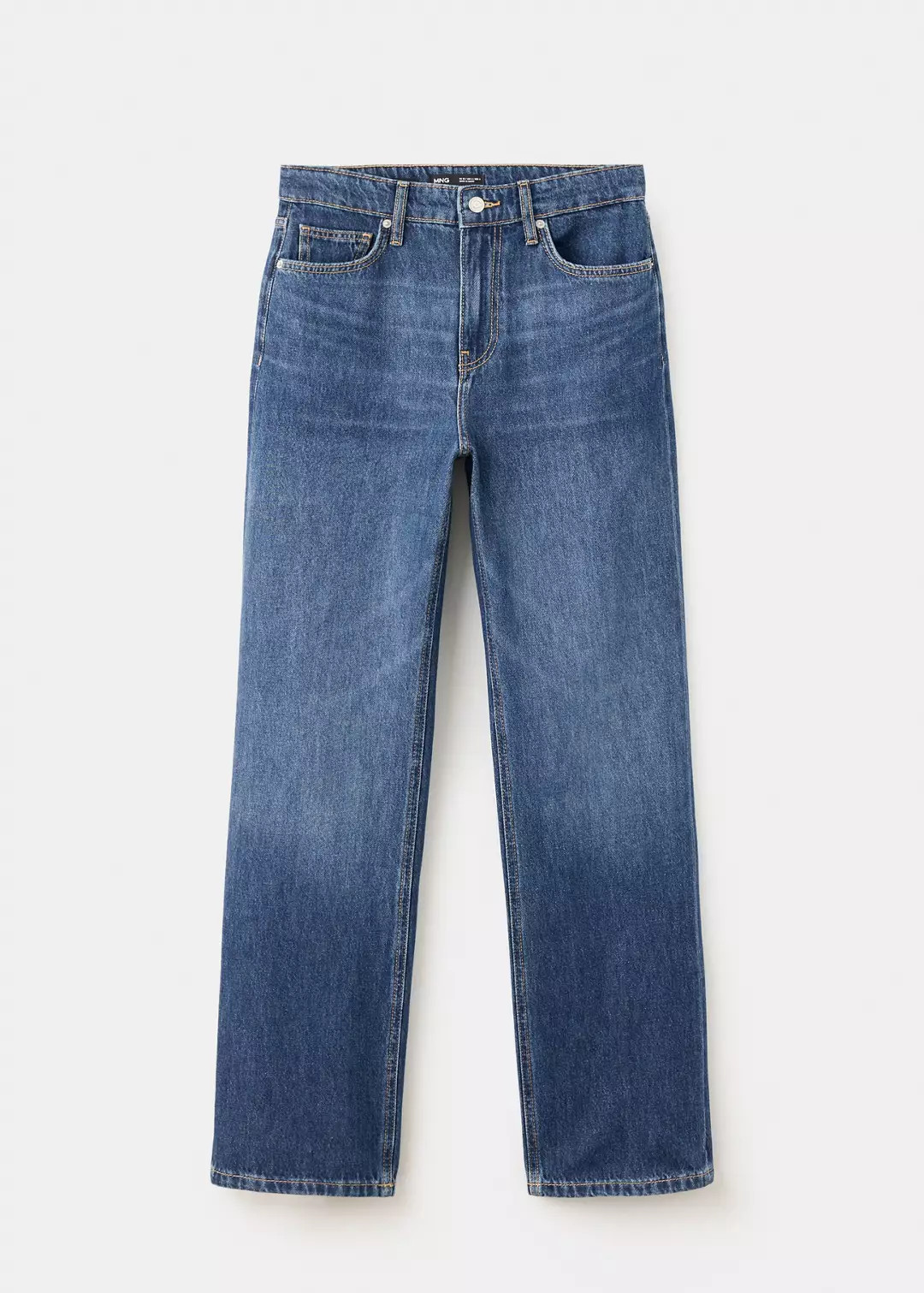 Matilda high-rise straight jeans | Mango (US/MX/AU)