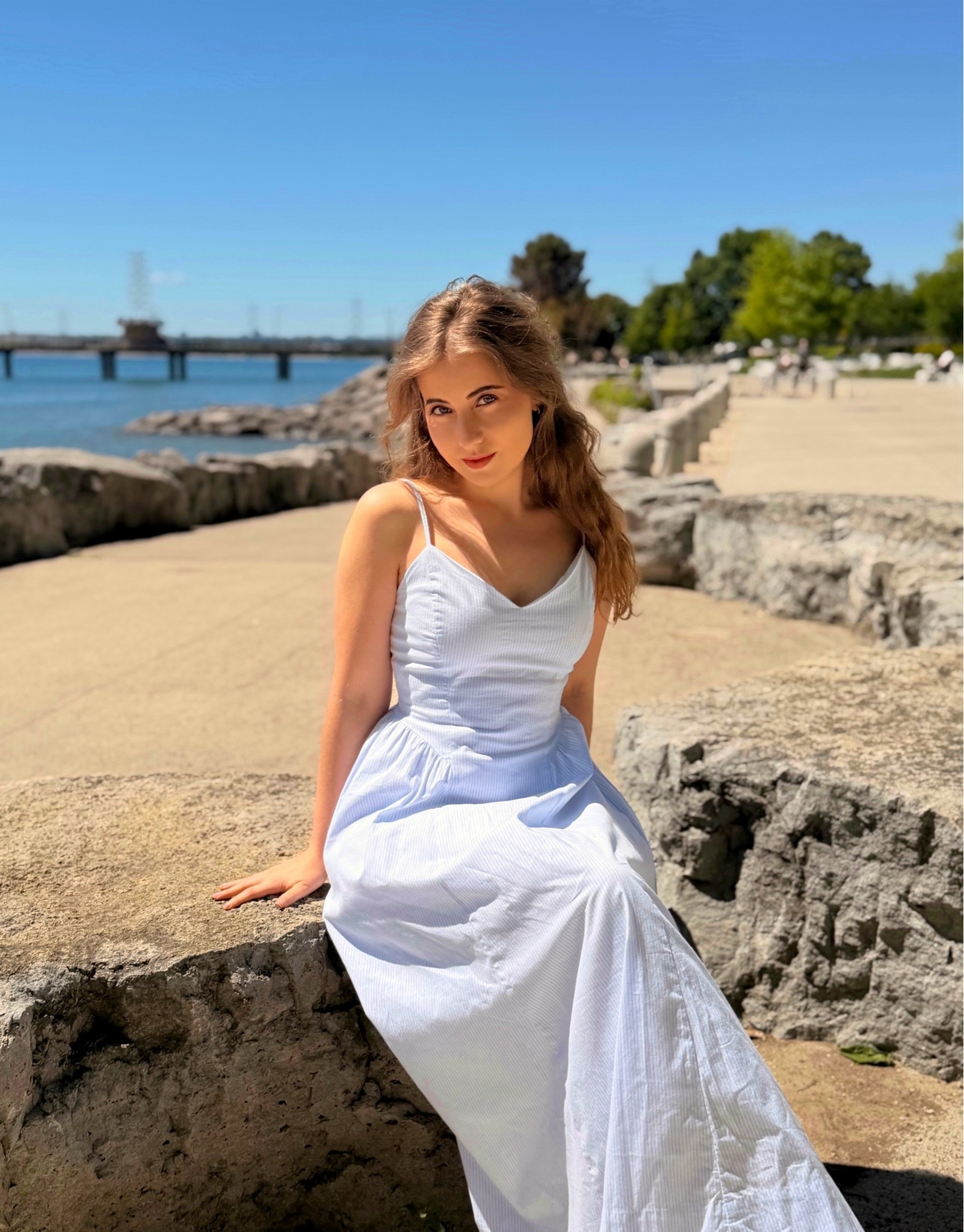Striped poplin cotton dress. From Ardene. Dupe of the Aritzia Technique Poplin dress.

#LTKSeasonal