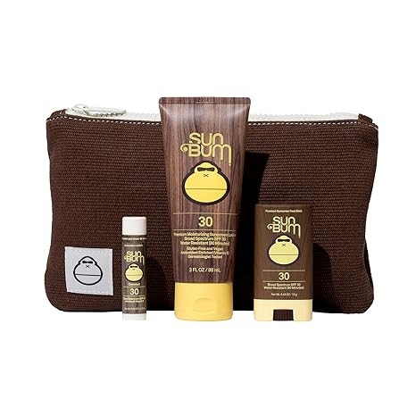 Sun Bum Road Tripper - Travel Sized Sun Care Pack with Sunscreen Lotion, Face Stick, and Lip Balm... | Amazon (US)