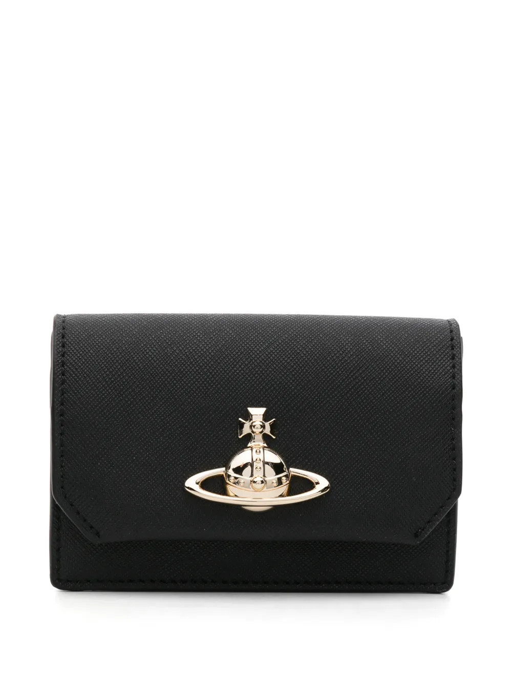Vivienne Westwood Orb Leather Cardholder - Farfetch | Farfetch Global