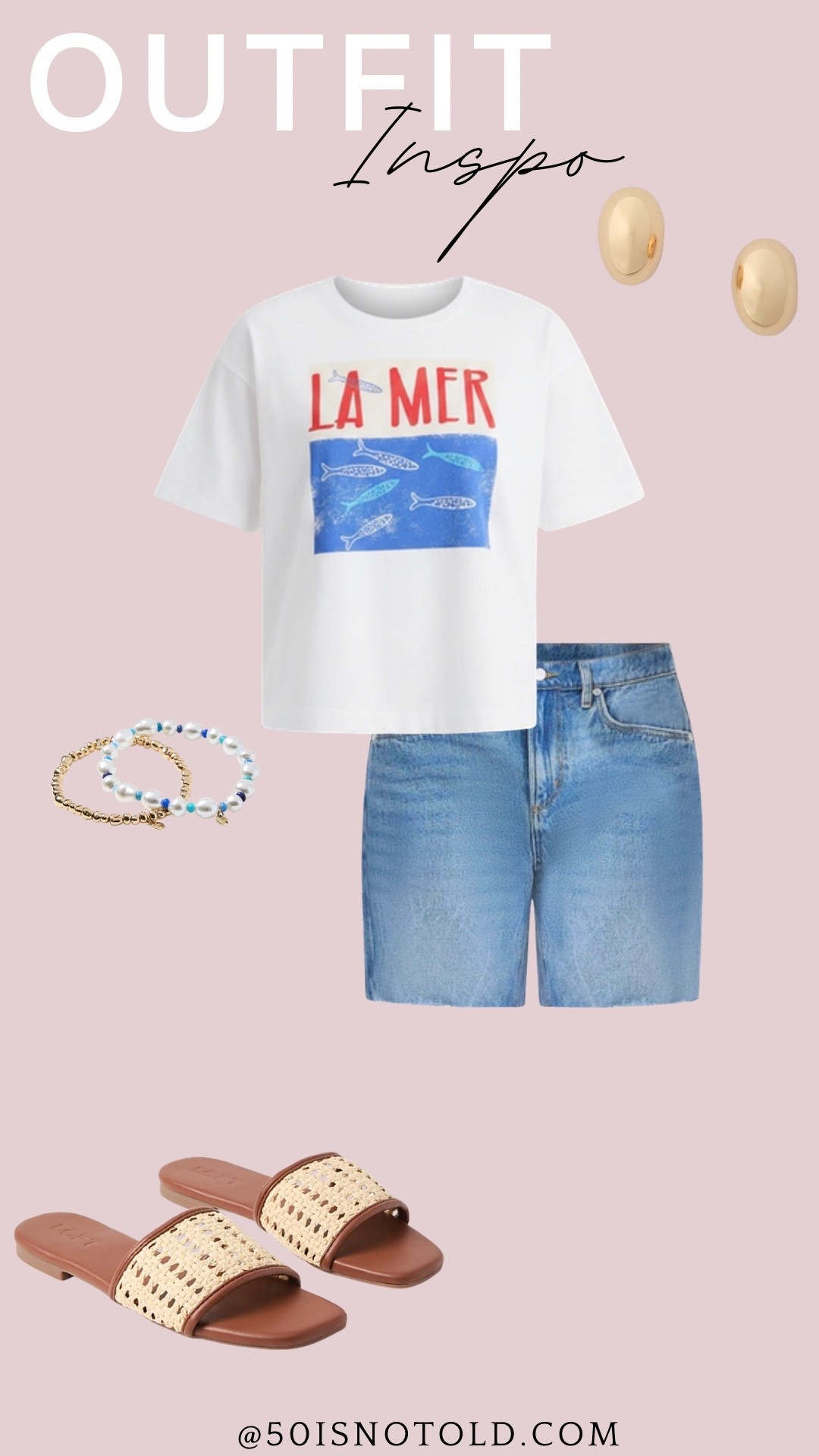 Summer outfit inspo! Vacation style | casual outfit | women’s fashion | Summer sandals

#LTKOver40 #LTKSeasonal #LTKootd
