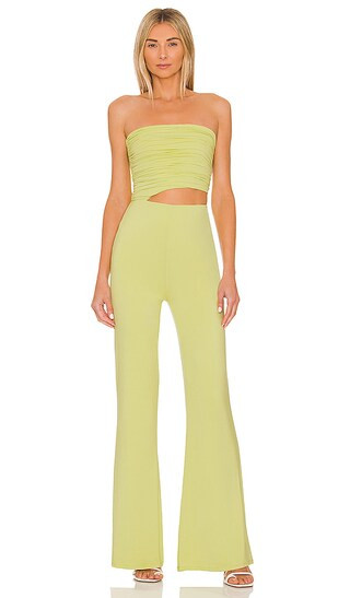 x REVOLVE Sosa Jumpsuit in Lime | Revolve Clothing (Global)
