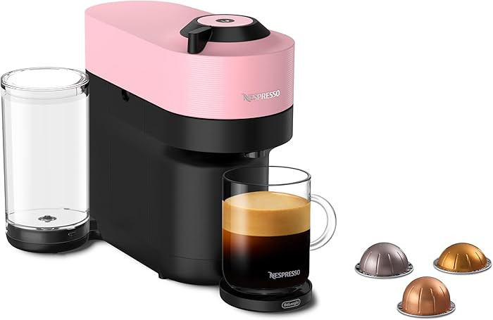 Nespresso Vertuo Pop+ Single Serve Coffee and Espresso Machine by De'Longhi, Pink | Amazon (CA)