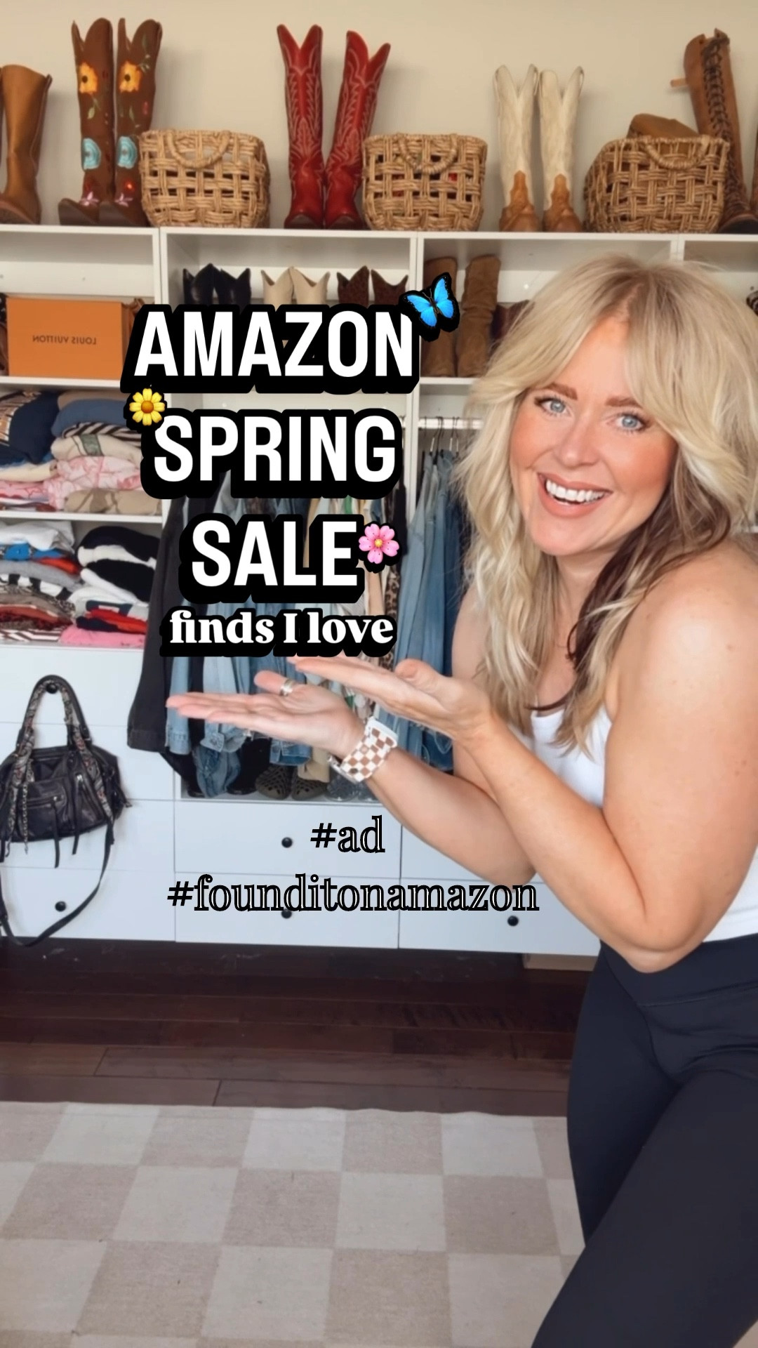 #ad #founditonamazon   
@amazon 
These are all some pieces that I own and love that are part of the Amazon Spring sale! 
