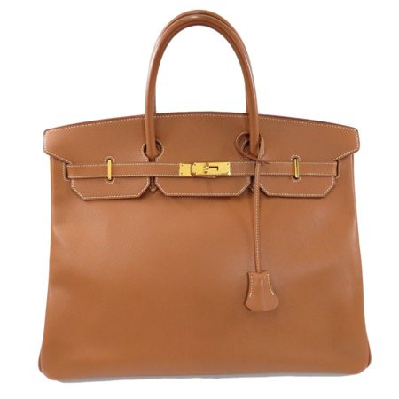 Used Hermes Birkin 40 Gold Tote Bag Couchbel Ladies HERMES | Walmart (US)
