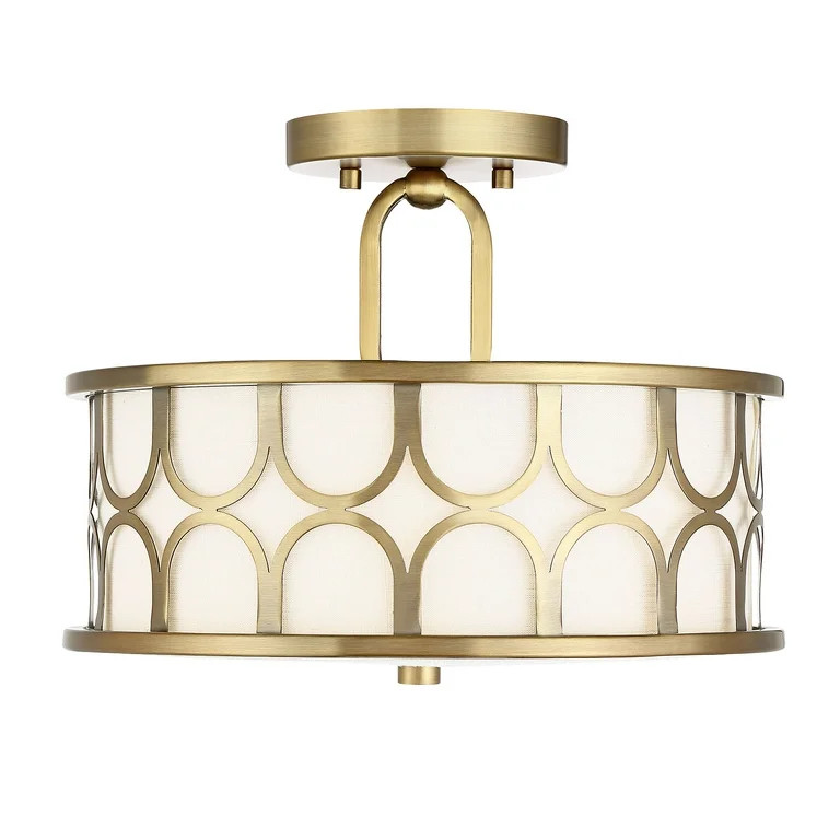 Trade Winds Lighting TW80020-NB Courtland Ceiling Light in Natural Brass | Walmart (US)