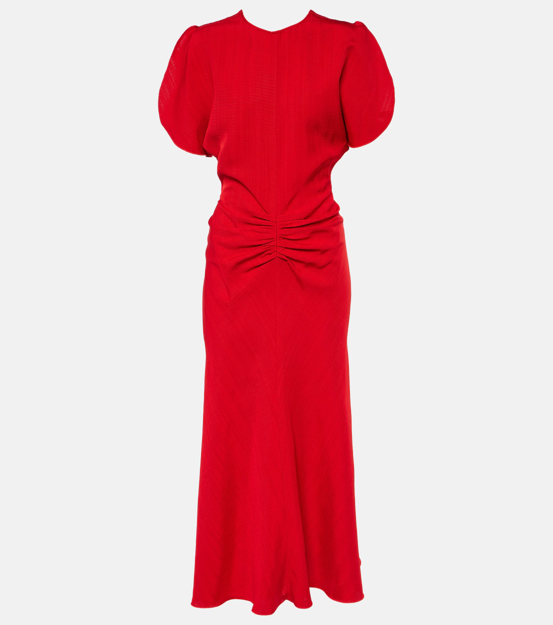 Gathered midi dress | Mytheresa (UK)