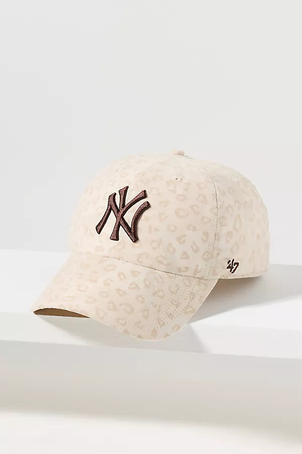Bessie Animal-Print Baseball Cap | Anthropologie (US)