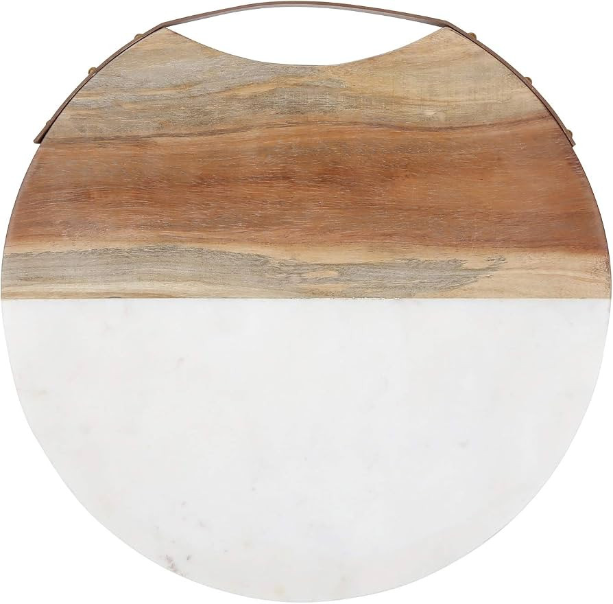Creative Brands Santa Barbara Design Studio - Tablesugar Round Cheese Board, 14-Inch, Acacia Wood... | Amazon (US)