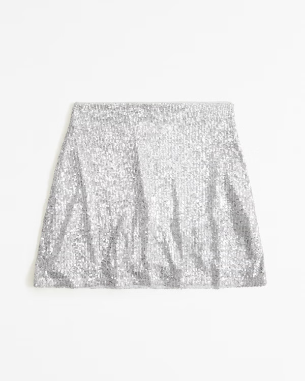 Women's Sequin Mini Skort | Women's New Arrivals | Abercrombie.com | Abercrombie & Fitch (US)