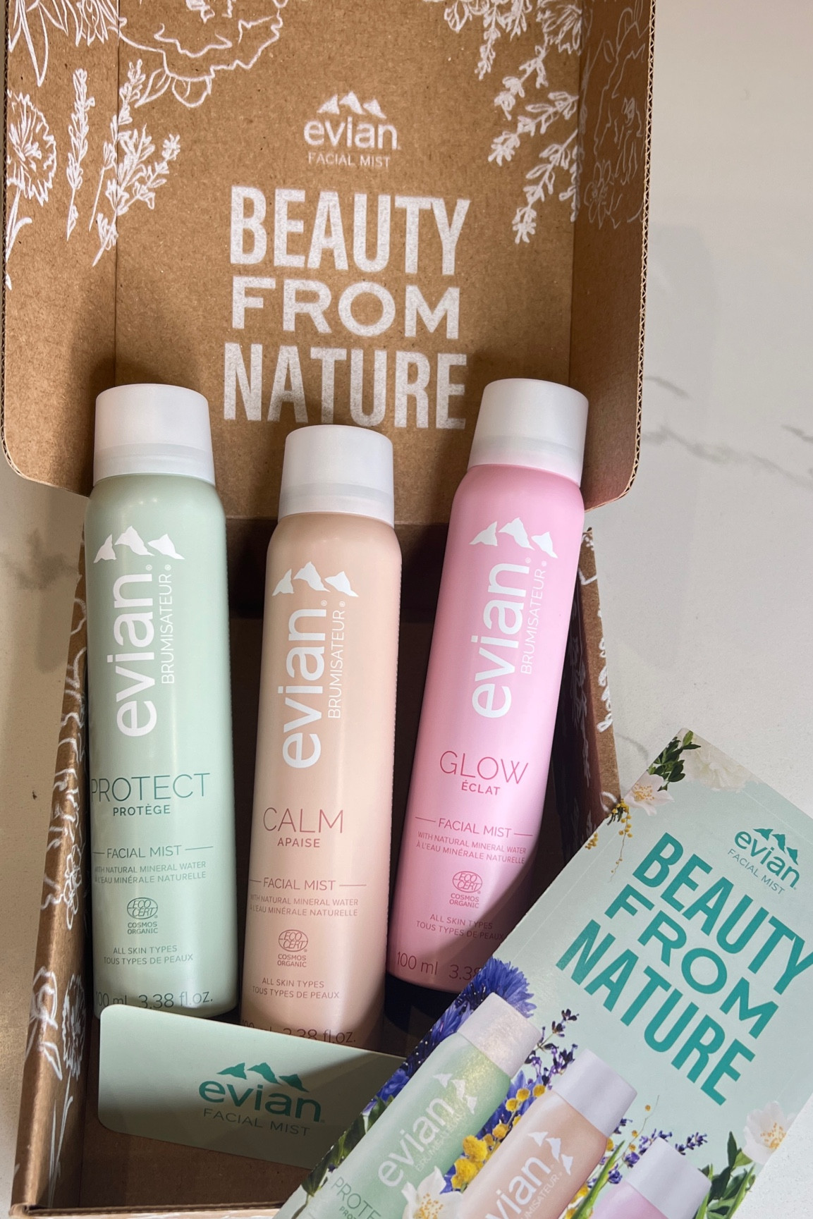 new evian facial mists: calm, glow, protect 

#LTKfindsunder50 #LTKSeasonal #LTKbeauty