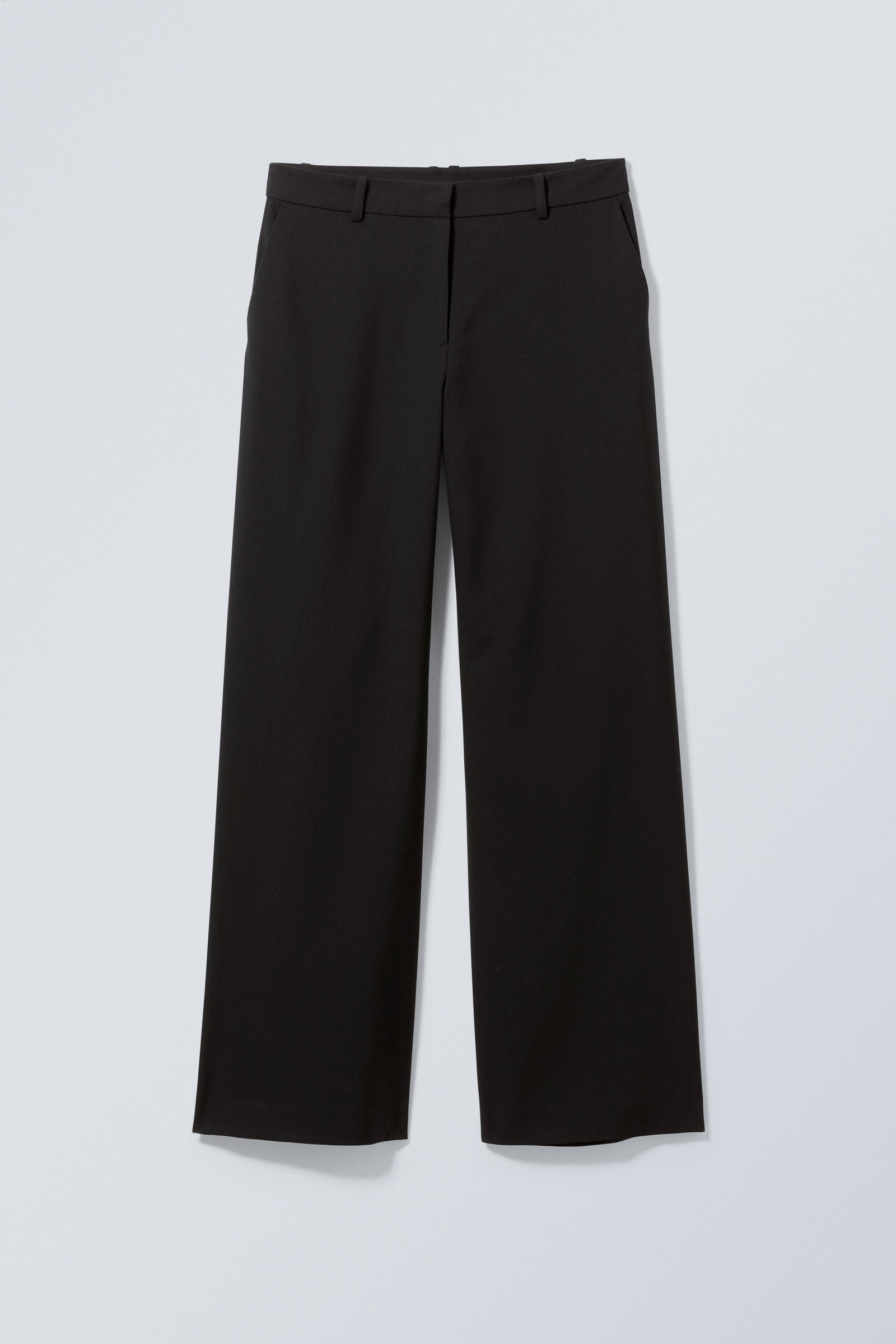 Emily Low Waist Suiting Trousers | Weekday