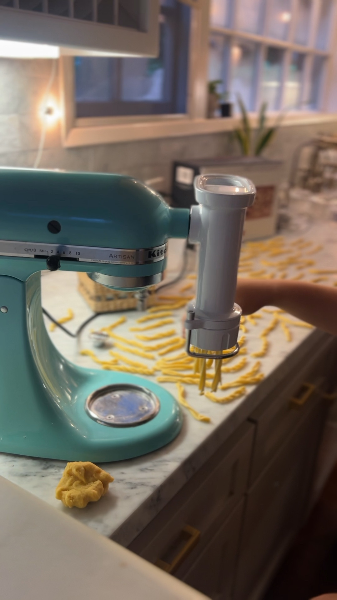 Pasta night! This kitchen aid pasta attachment makes making homemade pasta SO EASY!!! Our whole family can help make this. 🥰








Wedding gift idea | kitchen finds | kitchen gadgets | handmade | homemade | healthy cooking | kitchen appliances | colorful kitchen | kitchen decor | mixer | baking | desserts 

#LTKGiftGuide #LTKfamily #LTKhome