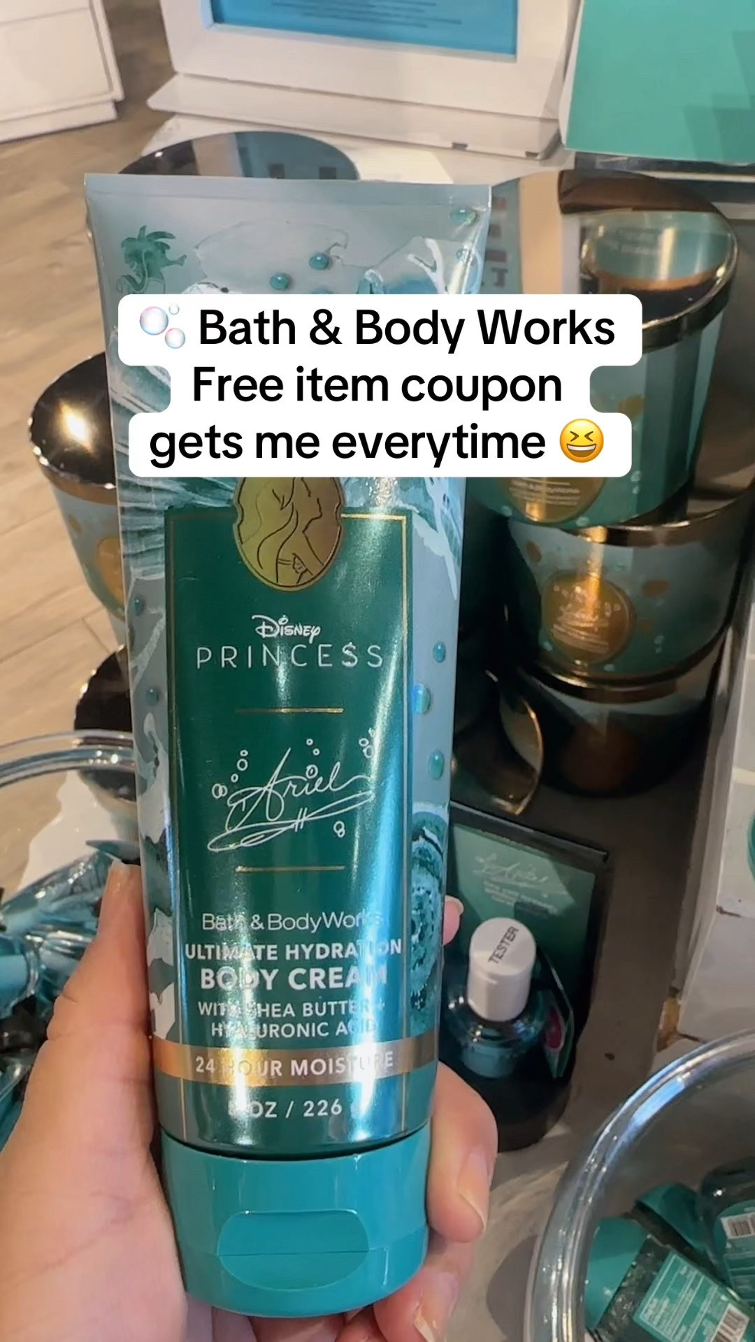 Check out the Disney princess collection! 🫧🧜‍♀️ these coupons always get me 

#LTKWatchNow #LTKSpringSale #LTKBeauty