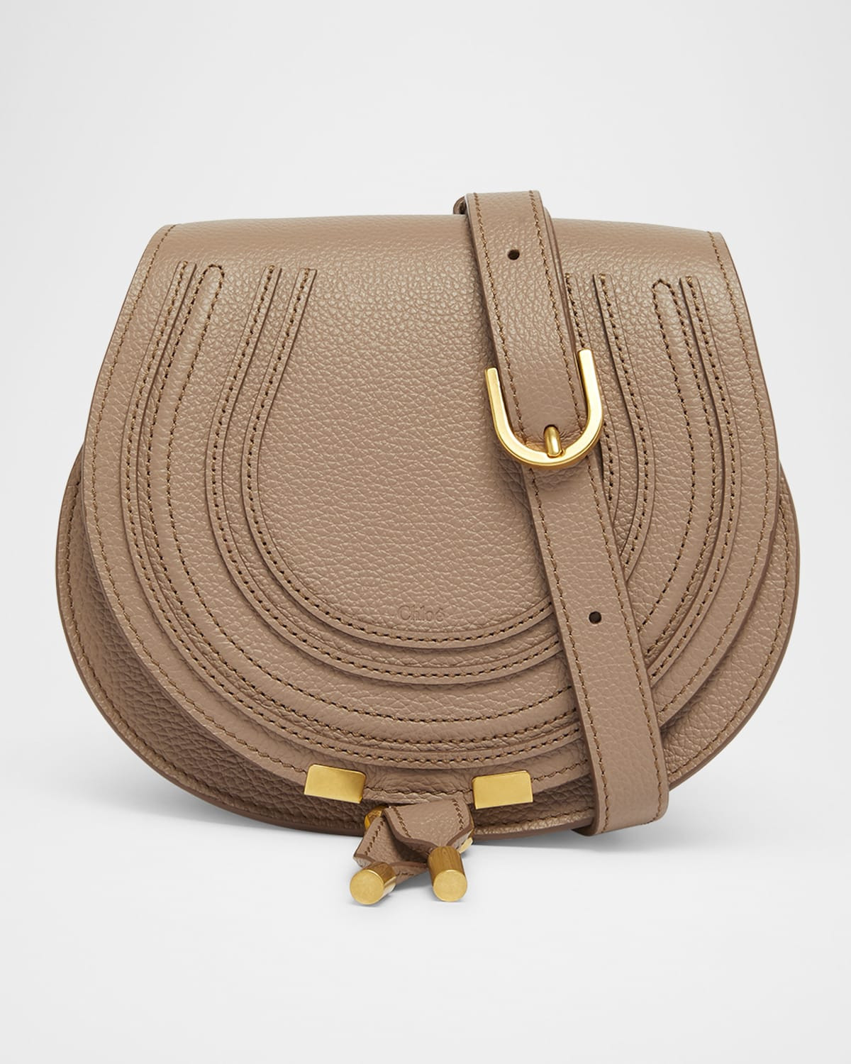 Marcie Small Crossbody Bag in Grained Calfskin | Neiman Marcus