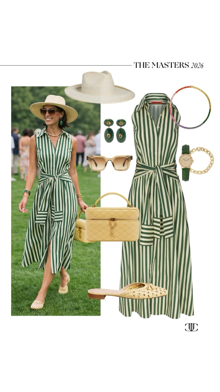 Not sure what to wear to The Masters? Start here ⛳️🌿

Think polished, effortless, and comfortable enough for a full day on the course. From breezy spring dresses and tailored sets to chic, walkable shoes and classic accessories, these looks are made for everything from tee time to clubhouse brunch.

Save this for outfit inspo and tap to shop all my Masters-ready picks. ✨

#LTKStyle #MastersStyle #GolfTournamentStyle #SpringOutfits #PreppyStyle #SouthernStyle #EventStyle #

#LTKootd #LTKSeasonal #LTKOver40