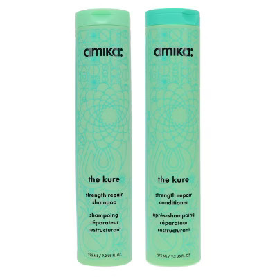 Amika The Kure Strength Repair Shampoo 9.2 oz & Conditioner 9.2 oz Combo Pack | Target