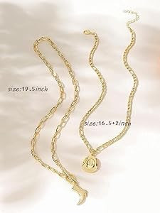Cowgirl Hat Boots Pendant Gold Necklace for Women, Chunky Chain Western Jewelry | Amazon (US)