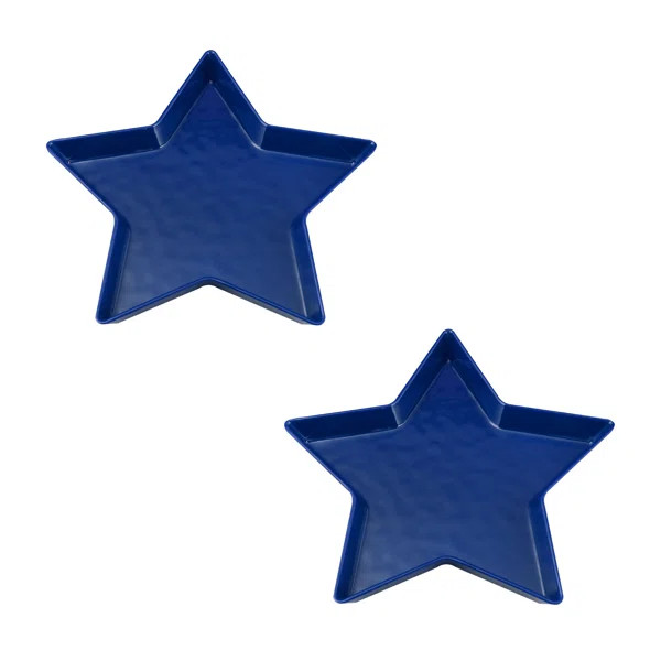 Fischer 11.25'' Melamine Dinner Plate - Set of 2 | Wayfair North America