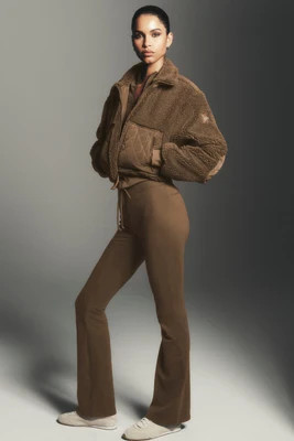 ALO | Sway Bootcut Sweatpant in Java Brown, Size: XS | Alo Yoga