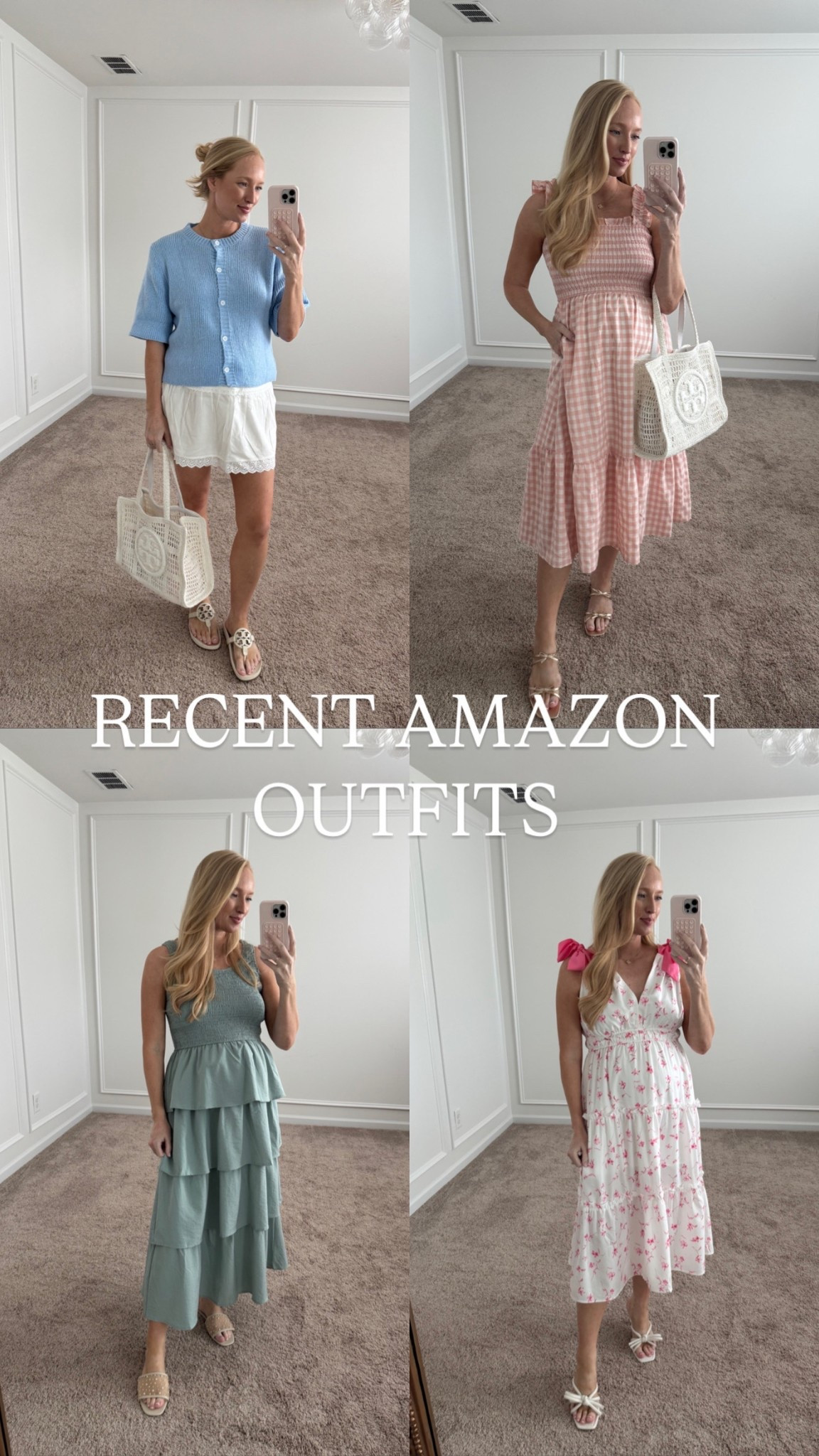 Rounding up some recent Amazon outfits! Wearing a size small in the dresses and sweater top. They’re all bump friendly! 

Amazon dresses // Amazon prime // summer dresses // summer outfits 

#LTKFindsUnder50 #LTKSeasonal