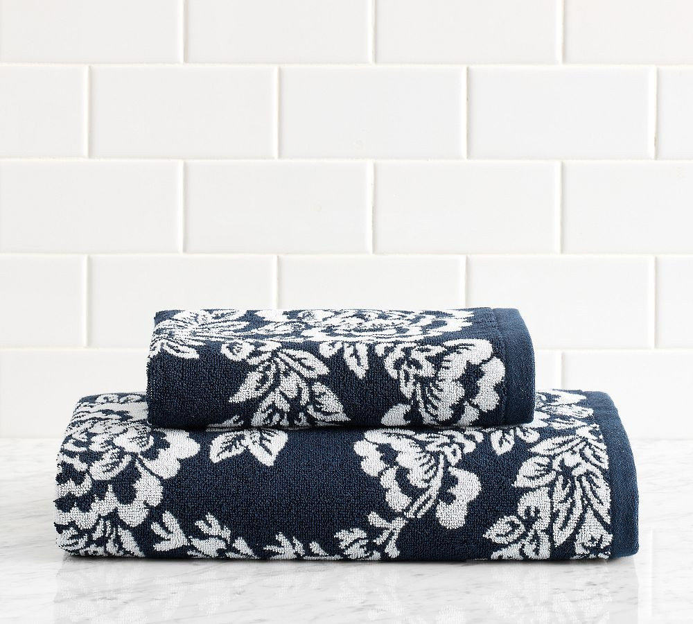 Traditional Floral Towel | Pottery Barn (US)