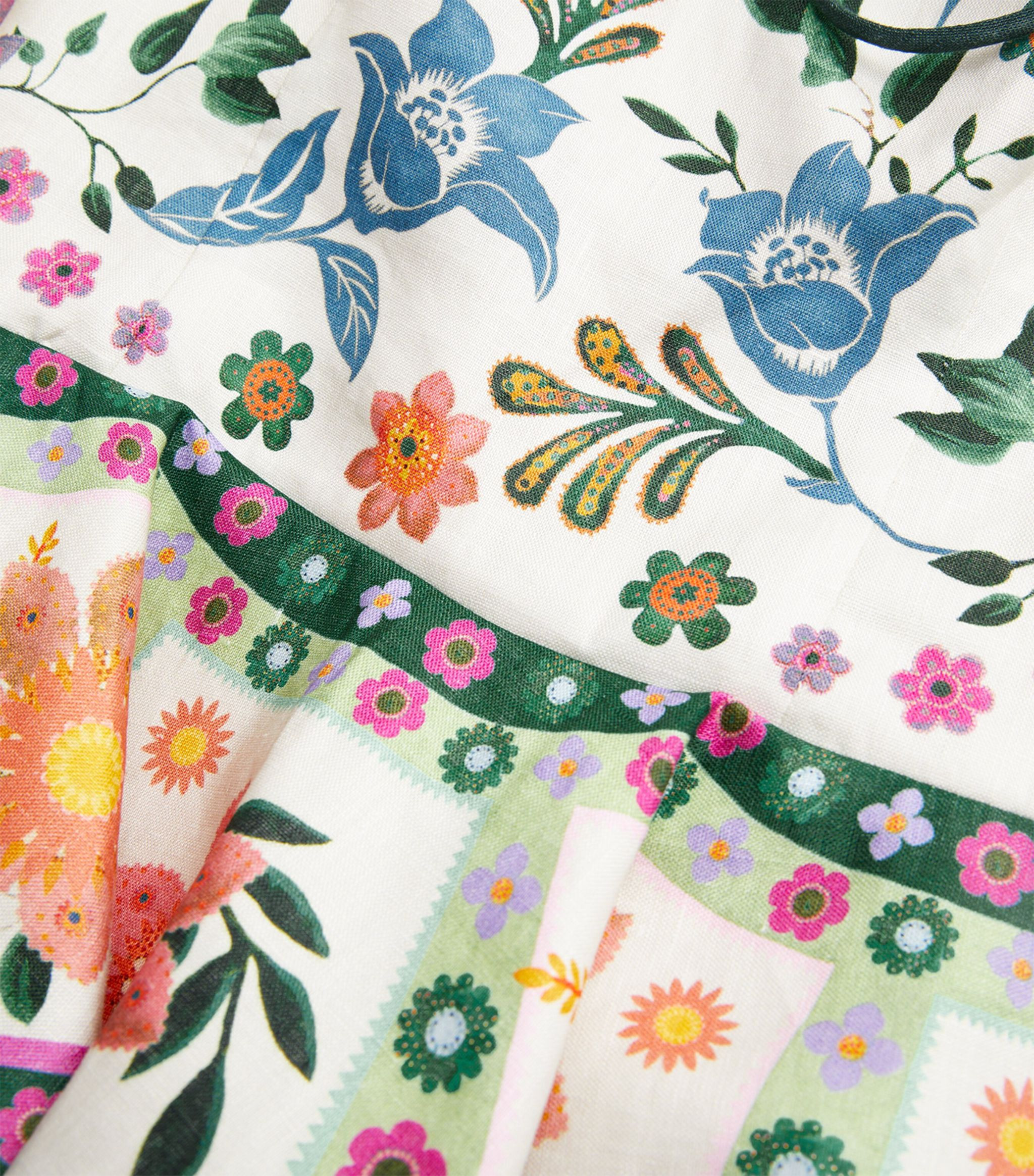 Linen Ginger Peplum Top | Harrods