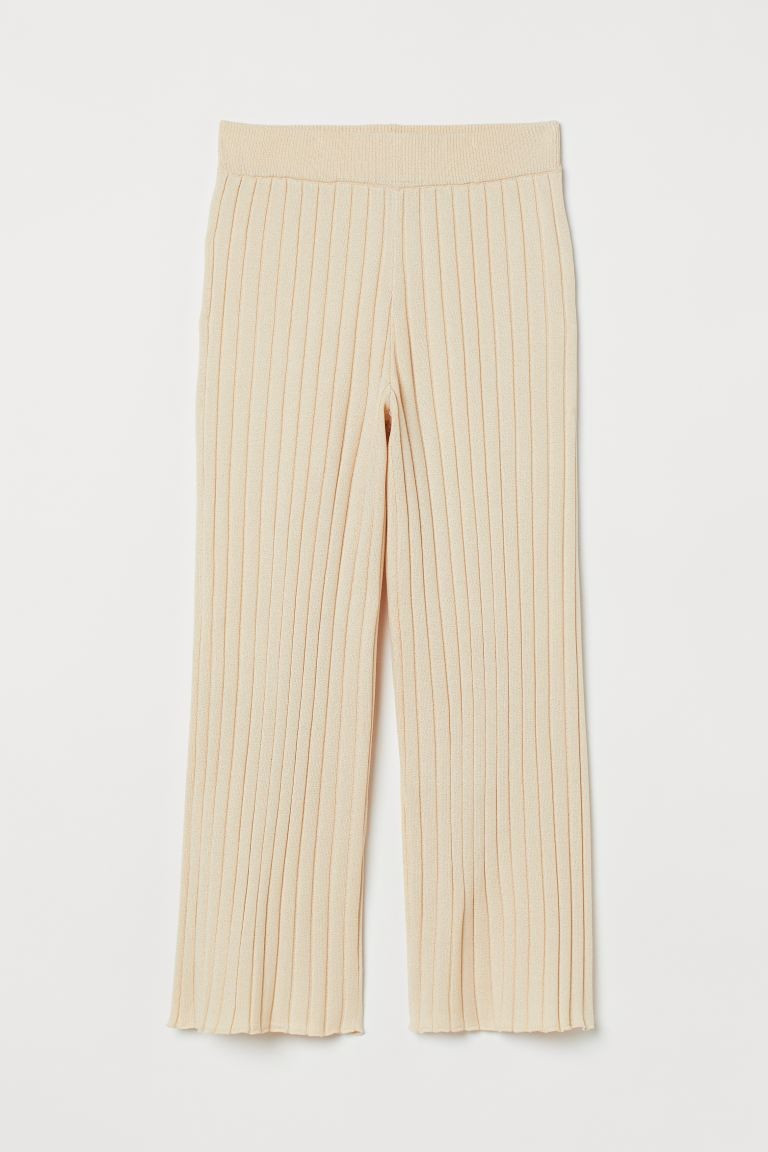 Rib-knit Pants | H&M (US + CA)