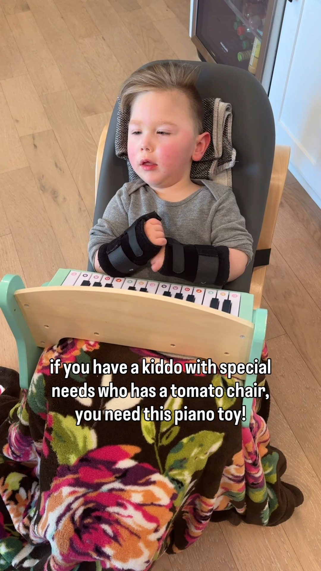 This piano toy is so good! Any kiddos would love it but it’s especially amazing for any kids with disabilities who have a tomato chair like Levi! Fits perfectly over his lap and the chair, easy to push keys and great cause and effect toy! 

Special needs toys / sensory toys / piano / kids music toys 

#LTKBaby #LTKGiftGuide #LTKHoliday