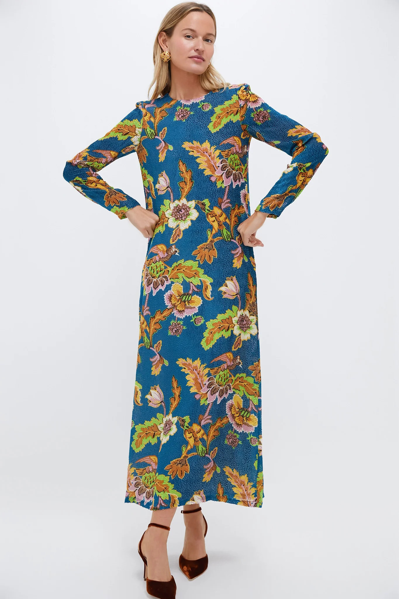 Lark Long Sleeve Swing Dress | Tuckernuck (US)