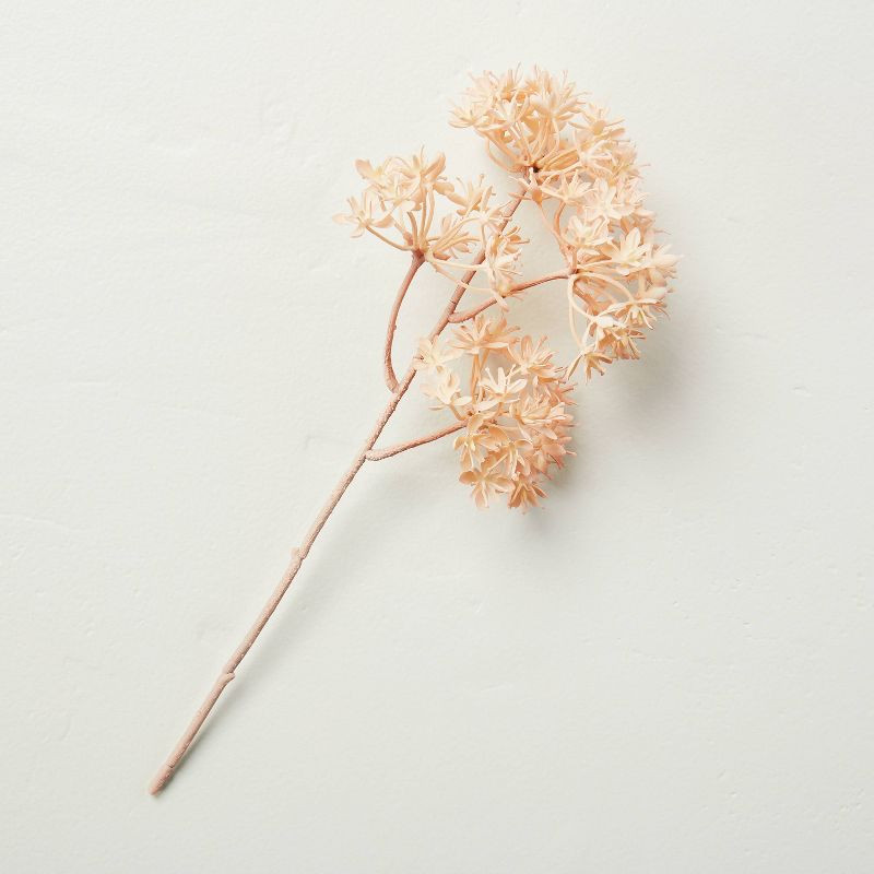 10" Faux Snowball Flower Stem - Hearth & Hand™ with Magnolia | Target